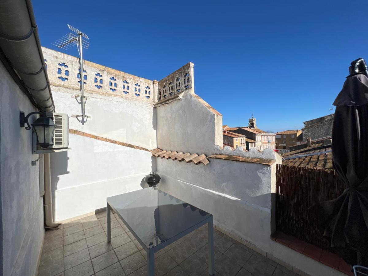 Appartement Loft Toit/Terrasse Sigean Buitenkant foto